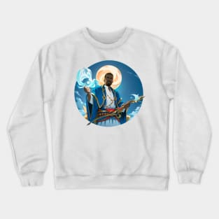 Anime Teferi, Who Slows the Sunset - Planeswalker Crewneck Sweatshirt